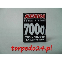 DĘTKA KENDA 700x18-23C FV 48mm ULTRA LITE PRESTA