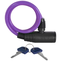 Zapięcie rowerowe OXC 600x6mm kolor purple