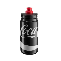 Bidon Elite Fly czarny Coca-Cola logo czarny 550ml