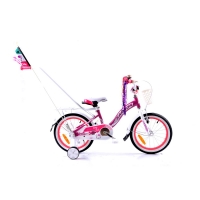 Rower dziecięcy KARBON KITTY 16" fioletowy biały