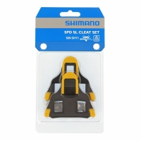 Bloki Pedałów Shimano SPD-SL SMSH11 samoregul żół 