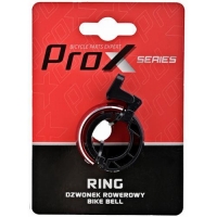 Dzwonek PROX RING S01 czerwony aluminiowy
