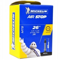 Dętka Michelin 26x 1,50-2,5 C4 airstop FV 40mm pre