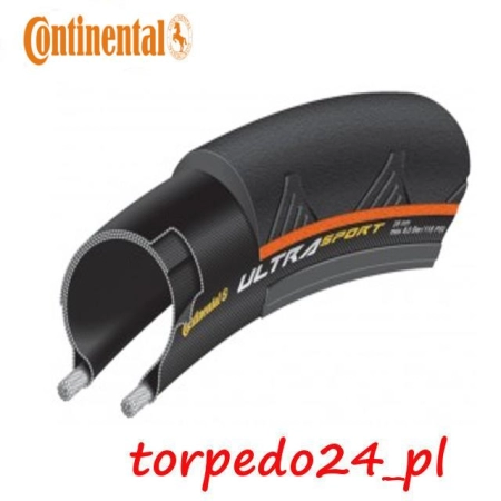 Opona CONTINENTAL 700x23C Ultra Sport II cza/pomar