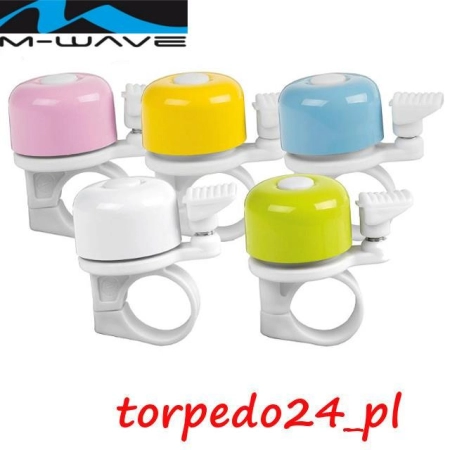 Dzwonek rowerowy M-Wave mini mix kolorów